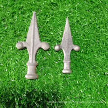 Cast Steel Spearhead Forged steel Speartop Wrought Iron Speartop for Wrought Iron Fence Decoration